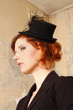 Woman in hat