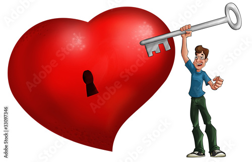 Illustration: The big red heart The big red heart