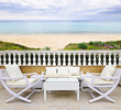 Patio with beach view