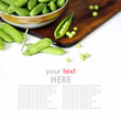 fresh green peas