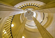 Spiral stair case - super wide angle shot Spiral stair case - super wide angle shot