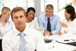 Recruitment office meeting