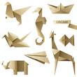 old-fashioned origami set