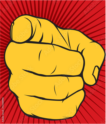 Vector: Hand pointing Hand pointing