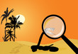 snake in sand desert illustration snake in sand desert illustration