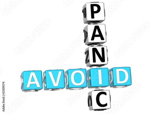 Illustration: 3D Aviod Panic Crossword 3D Aviod Panic Crossword