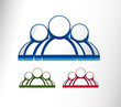 user web icon set