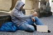 Arbeitsloser sucht Arbeit