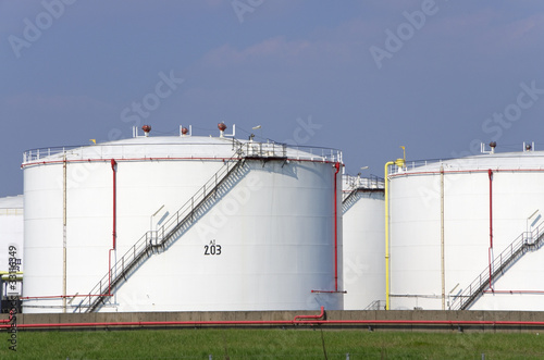 Photo: oil tanks oil tanks