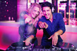 DJs in nightclub