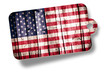 stars and stripes on wood