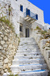 grèce,cyclades,amorgos : village de tholaria, marches grèce,cyclades,amorgos : village de tholaria, marches