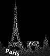 Paris (France) - Abstract Design Wallpaper