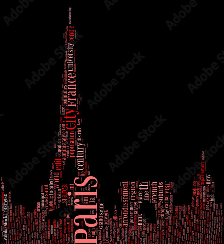 Illustration: Paris (France) - Abstract Design Wallpaper Paris (France) - Abstract Design Wallpaper