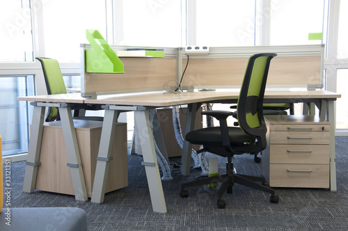 Photo: Modern office work place Modern office work place
