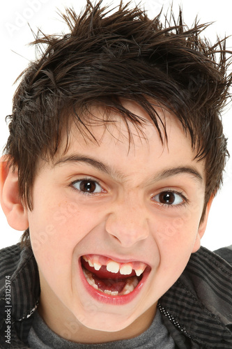 Photo: Crazy Face Close Up Child Crazy Face Close Up Child