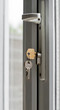 UPVC door lock and keys