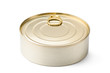 Round can with key Round can with key