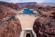 Aerial view of Hoover Dam Aerial view of Hoover Dam