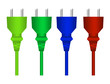 colored plugs