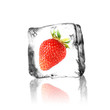Frische Erdbeere