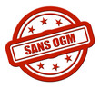 Sternen Stempel rot rel SANS OGM