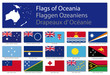 Fahnen Ozeaniens