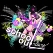 Partyflyer Schoolout