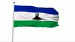 Fahne Lesotho NTSC