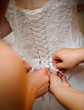 Dressing the bride