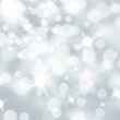 Winter background silver