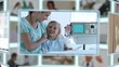 Montage of different kinds of medical examinations
