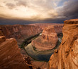 Colorado River snakes through Horseshoe Bend, Arizona