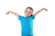 little boy in studio