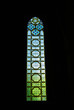 Stained glass window in cathedral. Sandomierz, Poland. Stained glass window in cathedral. Sandomierz, Poland.