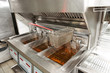 Deep fryer with oil Deep fryer with oil