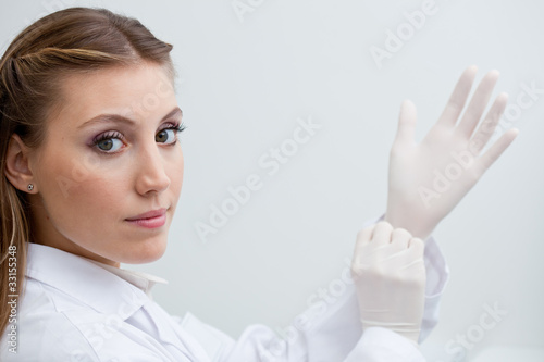 Female Surgeon Gloves