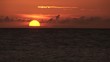 海に沈む太陽