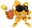 Soleil et cocktail