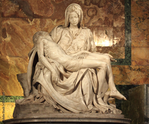 Photo: Michelangelo sculpture Michelangelo sculpture
