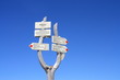 Mountain sign