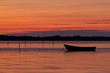 Sunset boat
