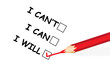 I will!