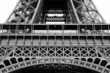 Close up of the Lower part of the eiffel tower arch Close up of the Lower part of the eiffel tower arch