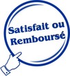bouton satisfait ou remboursé