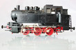 Antique model steam train