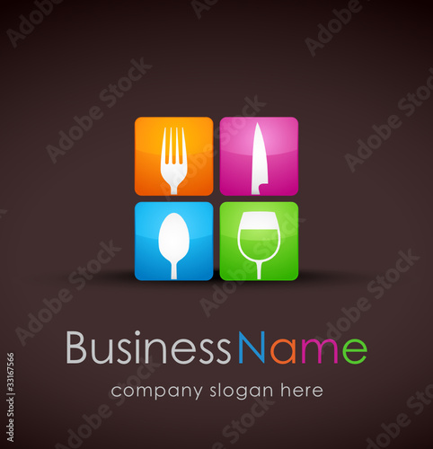 Vektor: logo restaurant logo restaurant