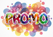 Sfondo con scritta Promo - Promo background Sfondo con scritta Promo - Promo background