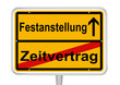 Festanstellung/ Zeitvertrag