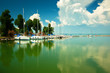 Lake Balaton at summer